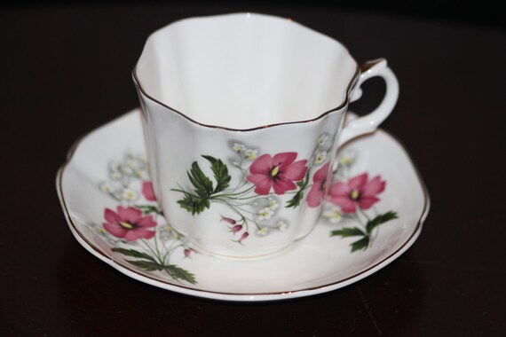 FREE SHIPPING Mid Century Royal Grafton Bone China by HazelMaes