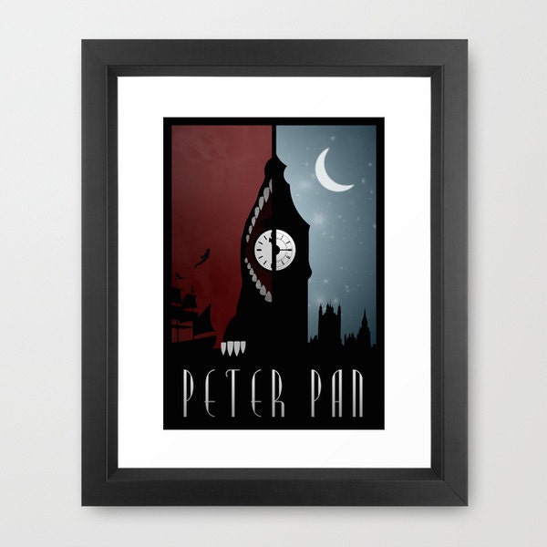 Disney's Peter Pan Minimalist Poster