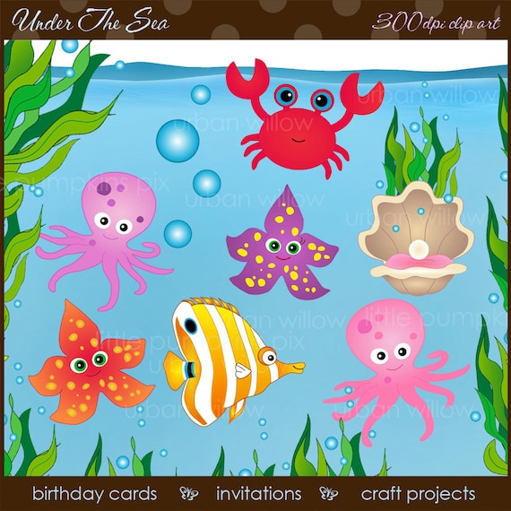 under the sea clipart free - photo #20