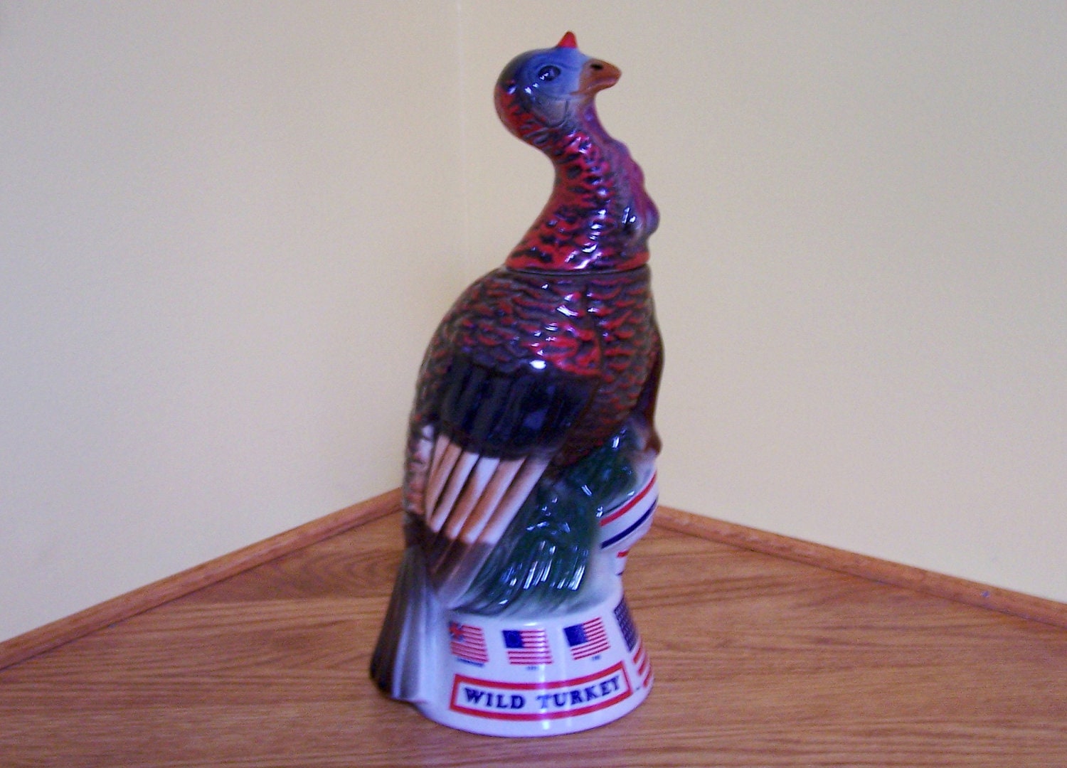 Vintage Wild Turkey Decanter No. 5 spirit of by DavesVintageCave