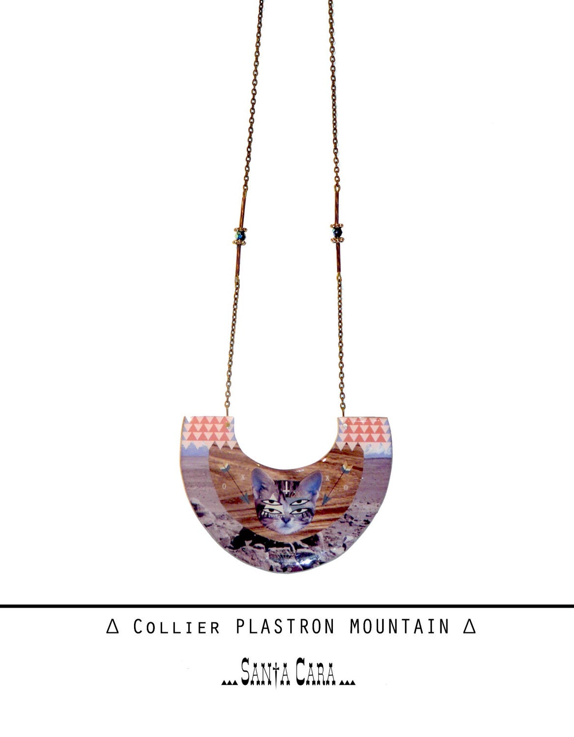 Collier PLASTRON MOUNTAIN