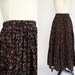 Ditzy tiered skirt / vintage Skirt