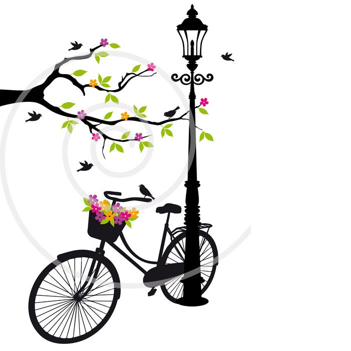 free printable bicycle clip art - photo #8
