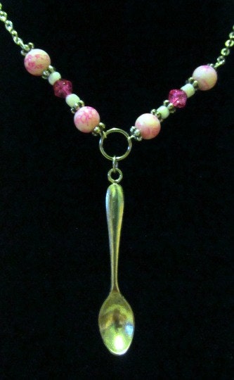Spoon Theory Pink Necklace