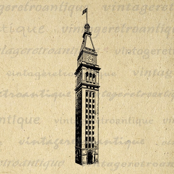 clip art clock tower - photo #47