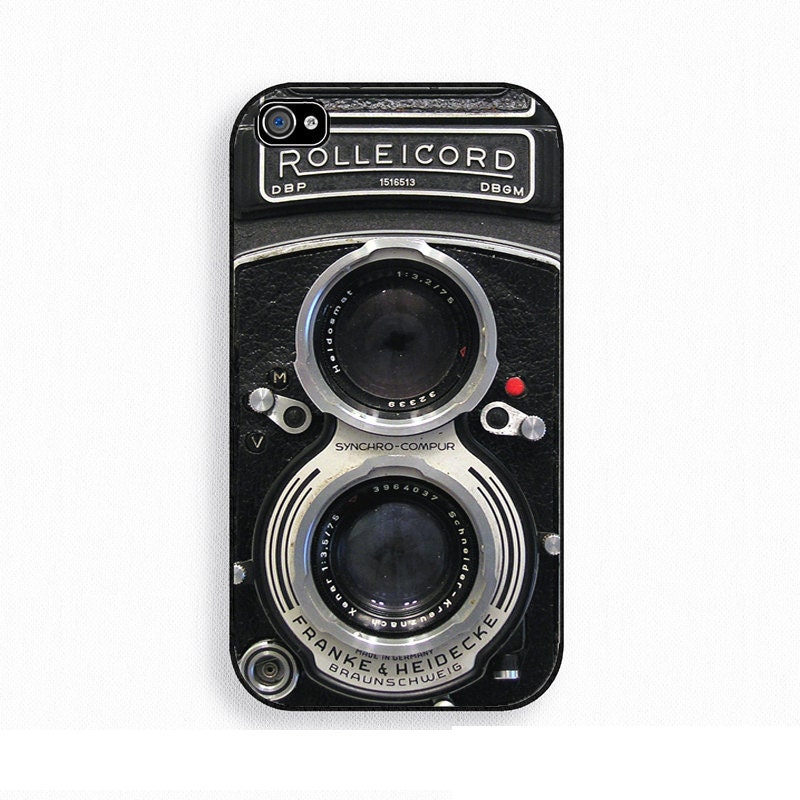 Vintage Camera iphone Case 4 & 4s, Retro photo camera Rolleicord