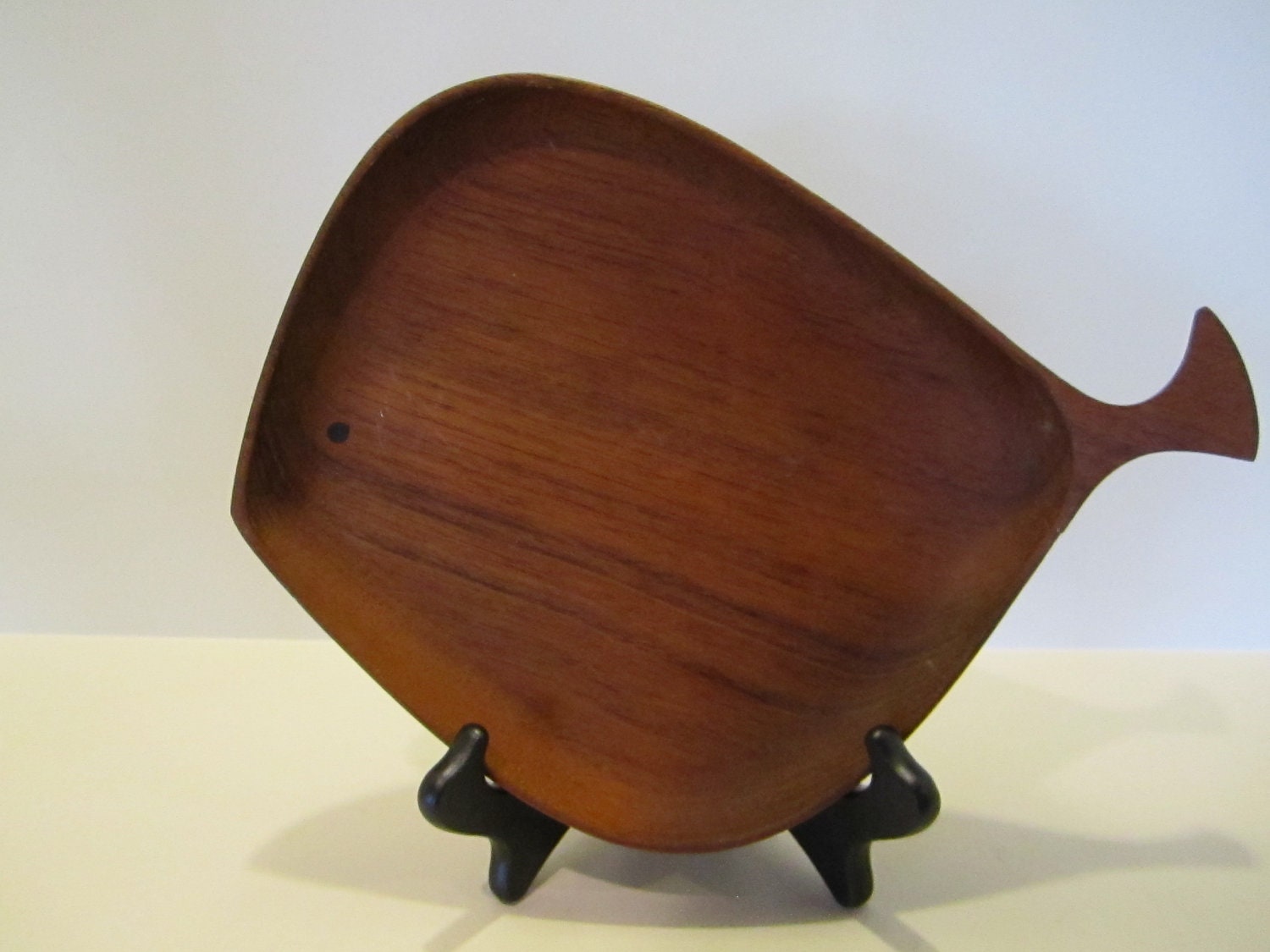 Mid Century Modern Digsmed Teak Fish Tray/Platter