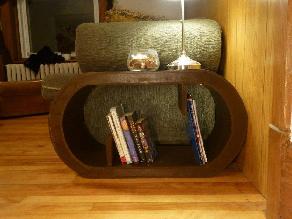 Items similar to Handmade Wood Bookshelf / Side on Etsy