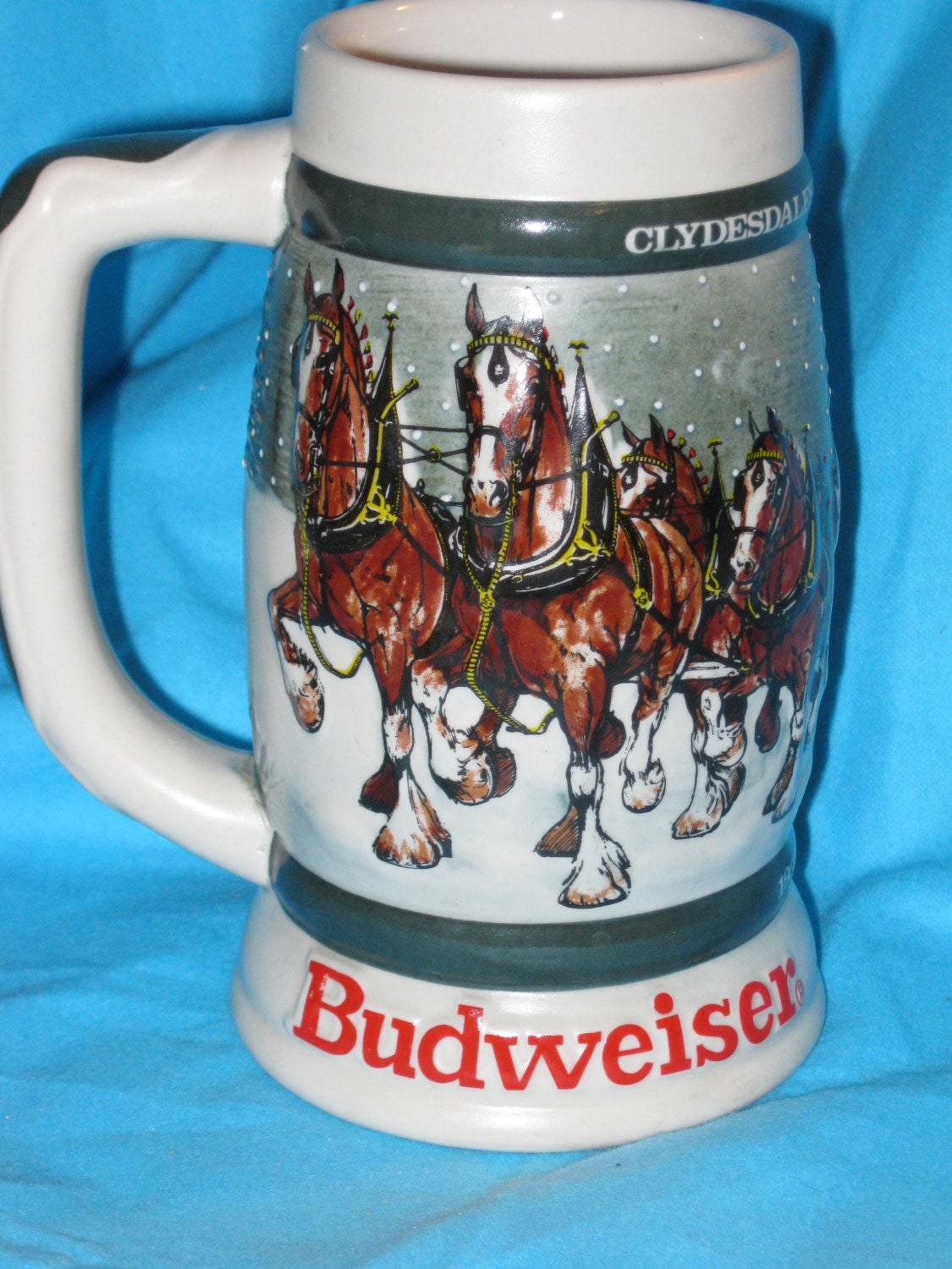 Items similar to 50th anniversary collectible Budweiser stein on Etsy