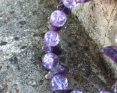 Sparkles and stones - necklace, bracelet, & earrings