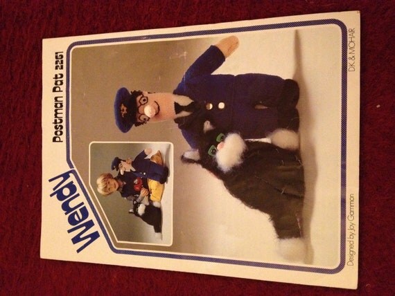 postman pat knitting pattern download