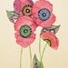 Pink Poppies 12" x 16"