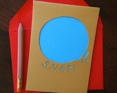 Papercut Card: Oh Snap