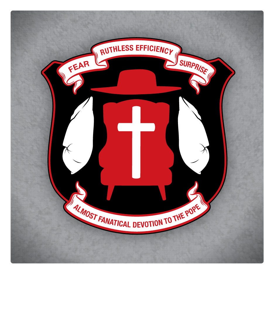 Tribute to Monty Python's "Spanish Inquisition" Print