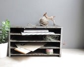 industrial metal flat file / studio storage