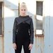 Black Gold Bolero, Futuristic Cropped Jacket