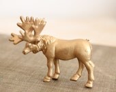 The Golden Zoo - Small Deer Reindeer Figurine