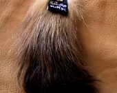 Moving Shop Sale - Neat Old WOLVERINE Fur Tail for Keychain or Belt Loops