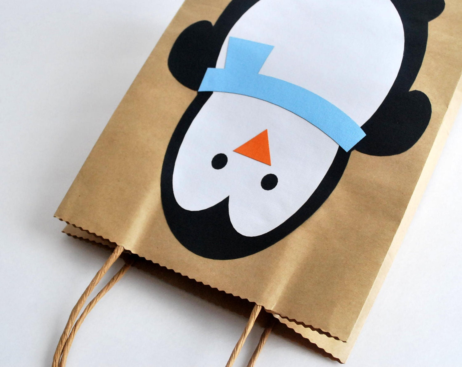 christmas penguin gift bag party gift bag christmas by christmas penguin gift bag party gift bag christmas by