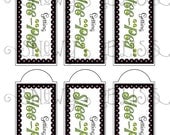 Getting Slee"Pea" Tags