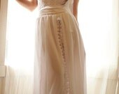 Wedding Dress Bustier Chiffon And Lace- Venus
