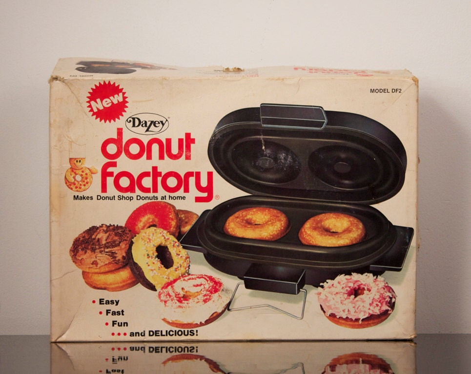 Vintage Dazey Donut Factory Electric Donut Maker by AppleCharlotte