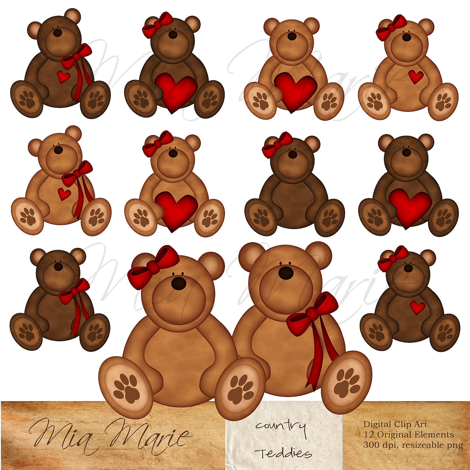brown teddy bear clipart - photo #47