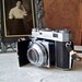 Vintage Kodak Retina II Camera Film Tested Gold Monogram Initial L
