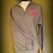 Circle Applique' Monogrammed Ladies QUARTER ZIP PULLOVER