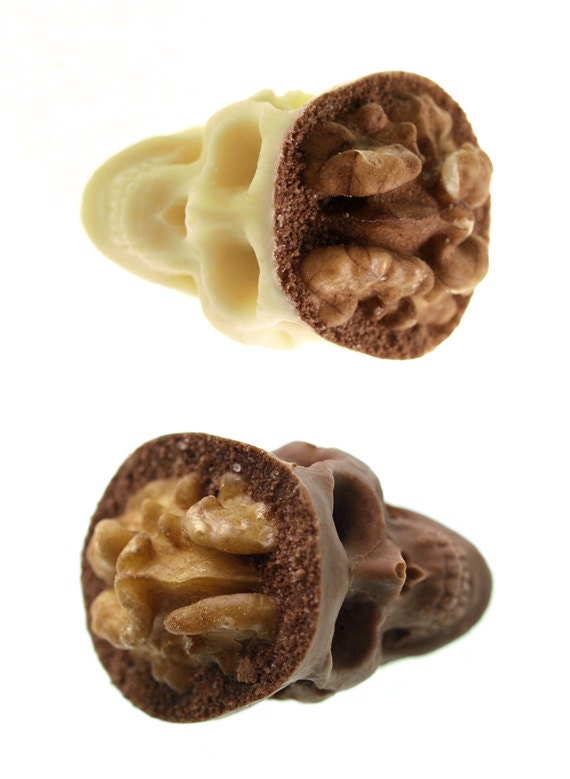 Chocolate Skulls Gone Nuts