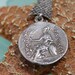Treasury Item - Vintage Greek 900 Sterling Silver Key Chain