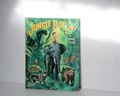 Vintage Jungle Boy Coloring Book 1967 Christmas gift Baalfield A Book to Color Cool Moms Teachers Resource for photocopying