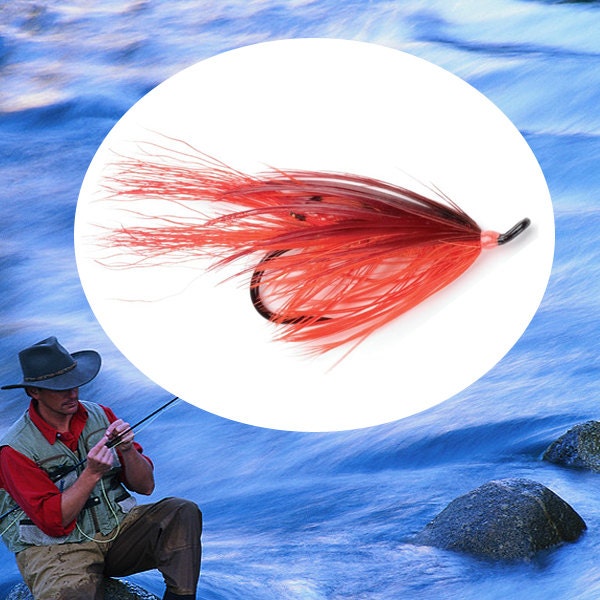 General Practitioner Salmon Steelhead  Fly 3 Flies Size 2 - Tied on Tiemco Premium Hooks
