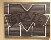 College Football Acrylic Paintings