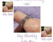 a Montee Clasped Ring - Wire Jewelry Tutorial - Instant Downloadable Pdf File