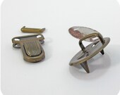 Tuck Catch Bag Hardware Antique Brass Finish