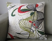 Eames Era Pillow Cover Cushion - Atomic 50s Original Fabric