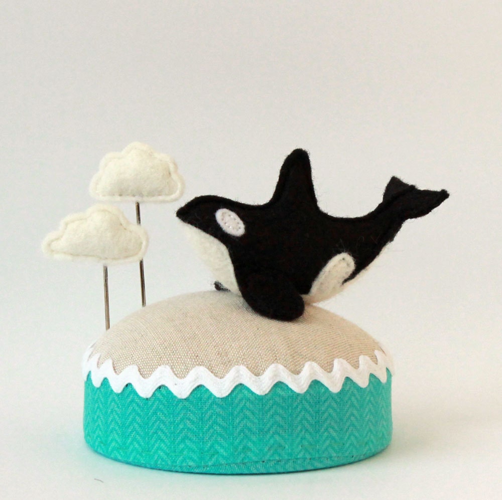 Flying Orca Pincushion