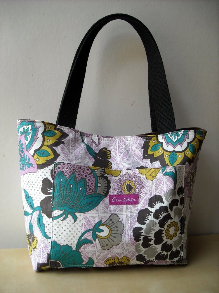 Purple Flower - Everyday Tote Bag