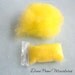Easter Grass YELLOW - Super Fine for Miniature Easter Baskets - Dollhouse Supplies