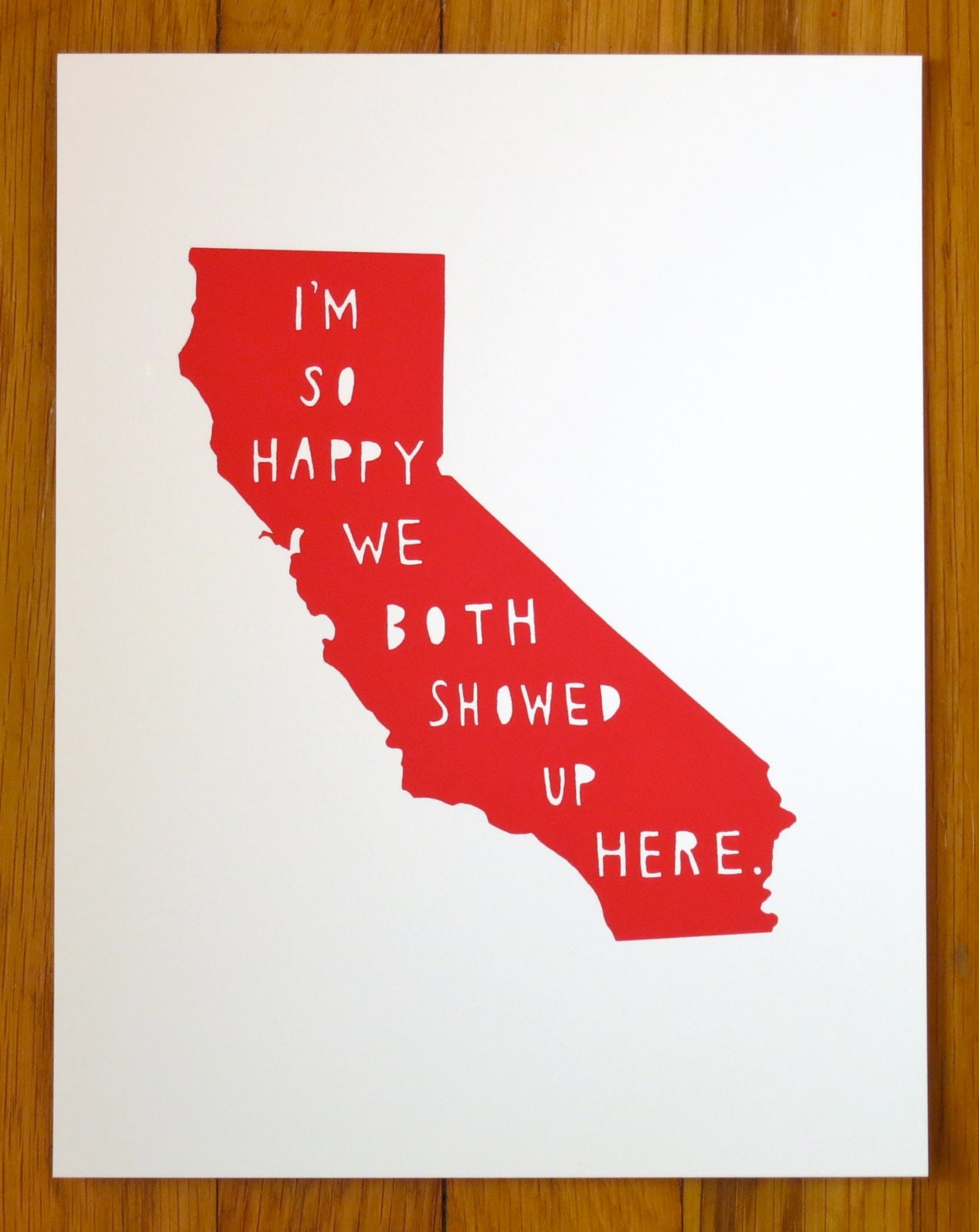 I'm So Happy--CALIFORNIA