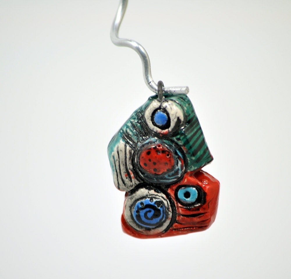 Abstract House Pendant