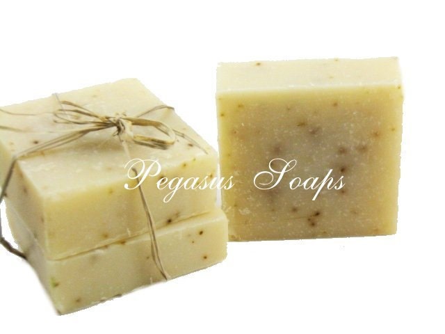 Rosemary and Thyme Cold Process Handmade Soap. Vegan Friendly with Shea Butter