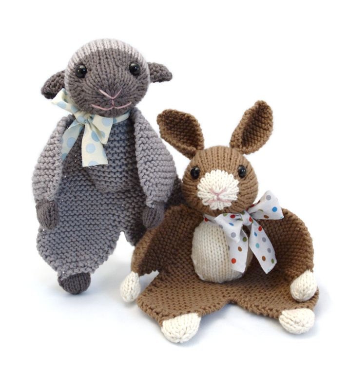 Flat Foot Floogie - PDF Knitting Pattern for Animal Lovey