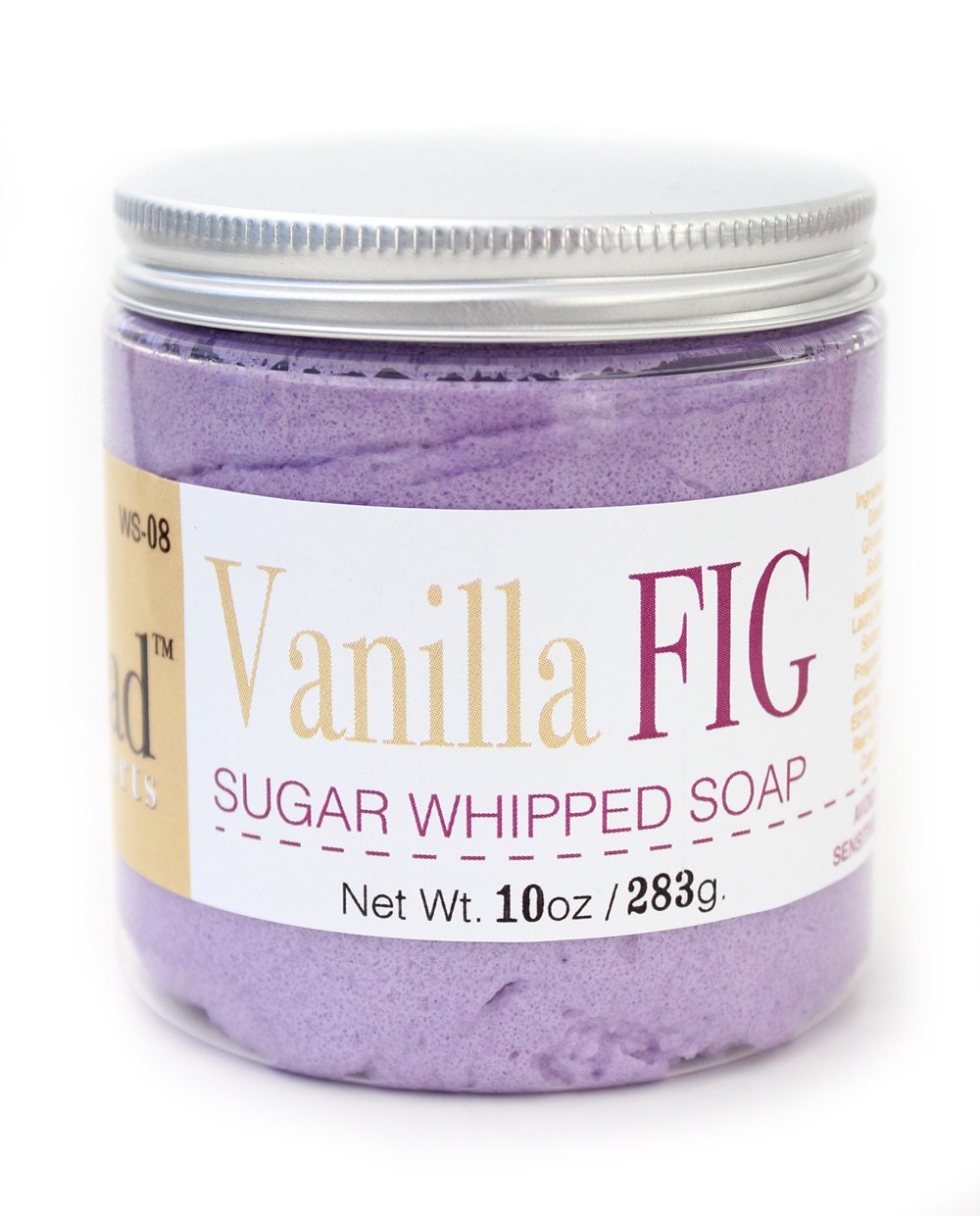 Vanilla Fig Sugar Whipped Soap