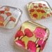 Pink Poppies - Glass Magnet Set of 3 by Jenlo