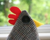 Roy the cheeky chicken doorstop - he's one of a kind