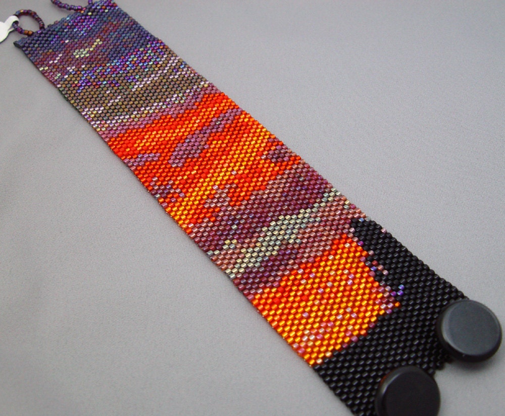 Central Washington Sunrise Cuff OOAK