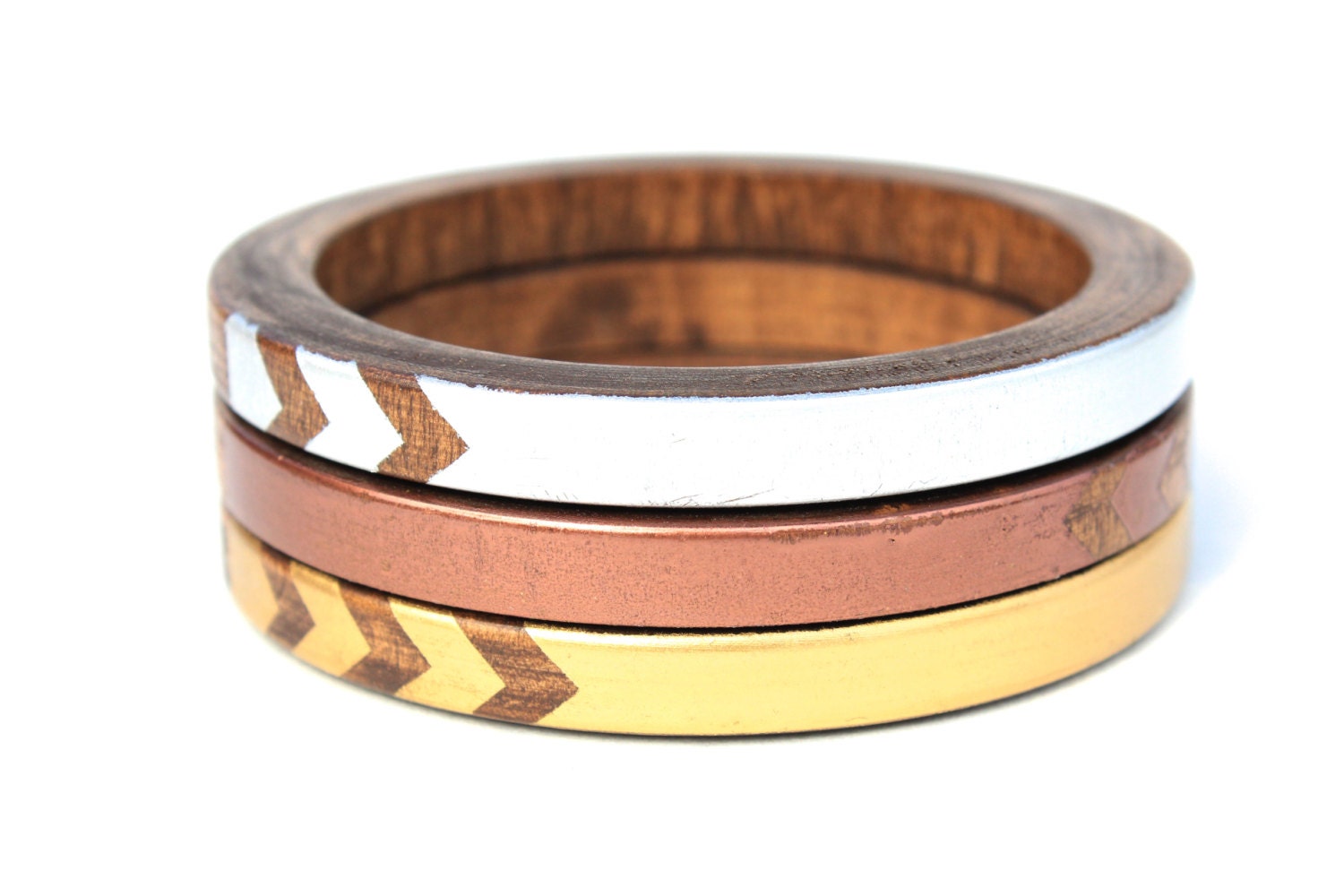 Set of Skinny Bangles- Alexis K- XS-XL
