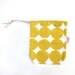 Little cotton bag - Pebble in Pollen